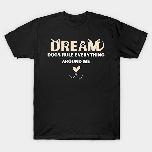 DREAM Dog Lover T-Shirt by Official Friends Fanatic